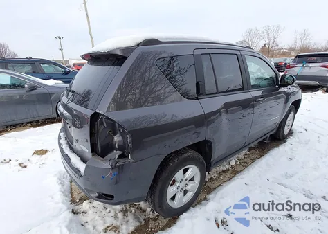 2017 Jeep Compass Latitude Fwd from USA, damaged, VIN 1C4NJCEA4HD206951